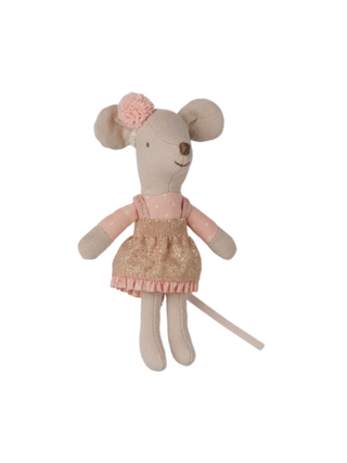 Fahrerin-Maus, kleine Schwester