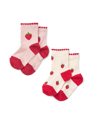 Vibe Socken, 2er-Pack - Glitter Berry Mix