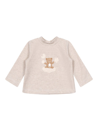 2-teiliges Set mit Bärchen-Motiv - Beige