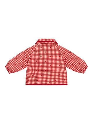 Molly wattierte Jacke - Rot