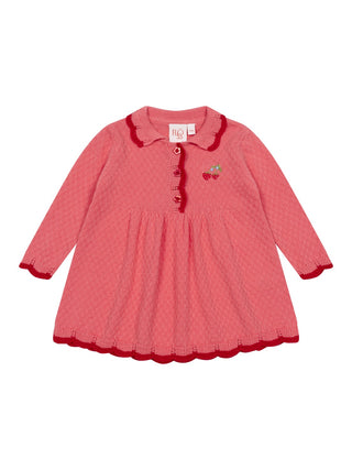 Bloom Strickkleid - Rosa/Blossom Pink