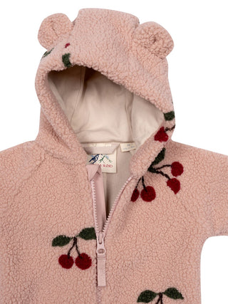 Jody Overall aus Teddyfleece - Rosa