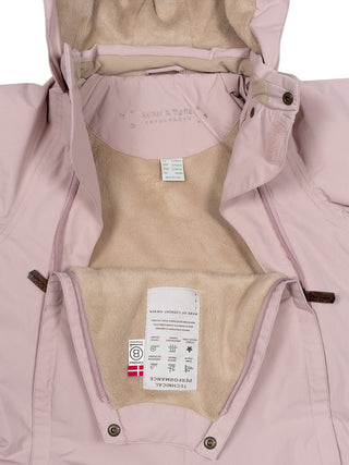 MATWISTI Schneeanzug mit Fleecefutter. GRS - Rosé