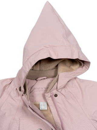 MATWANG Winterjacke mit Fleecefutter. GRS - Rosé