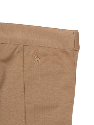 Ponte-Leggings im Reiterhosen-Look - Beige