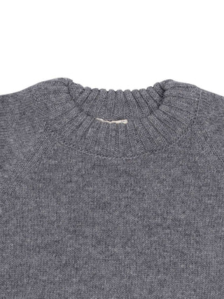 Pullover aus Merinowolle - Grau
