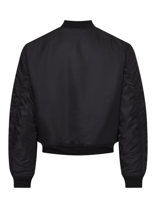 Bomberjacke aus Nylon in Nachtblau