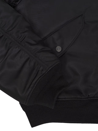 Bomberjacke aus Nylon in Nachtblau