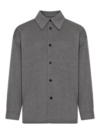 Overshirt aus einem Kaschmir-Mix