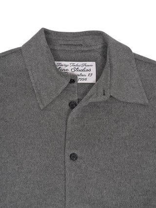 Overshirt aus einem Kaschmir-Mix