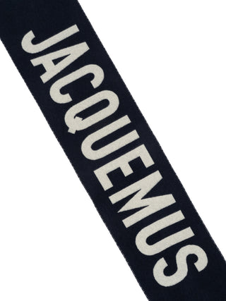 L'Echarpe Jacquemus in Navy