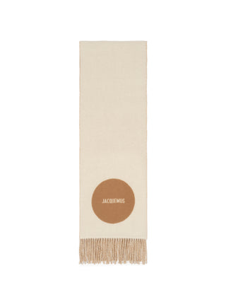 L'Echarpe Rond Carre in Mutli-Beige