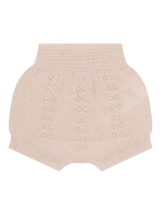 Bloomer aus Woll-Kaschmir-Mischung - Beige