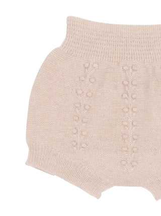 Bloomer aus Woll-Kaschmir-Mischung - Beige