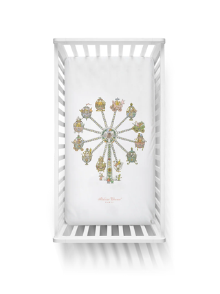 Spannbettlaken für Babybetten, 140cmx70cm – Riesenrad
