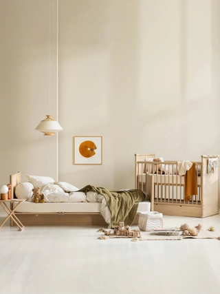 Camp Novel cot bed, 60x120/120x200 cm