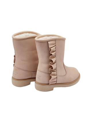 Kirsti Boots - Ivory Leather