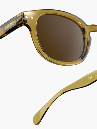 Sonnenbrille #C - Golden Green