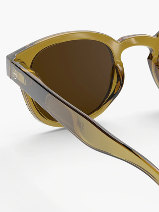 Sonnenbrille #C - Golden Green