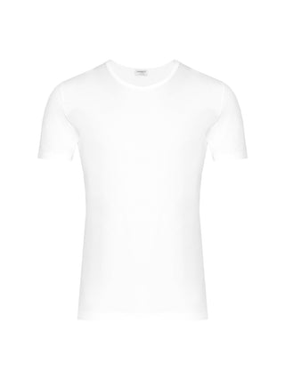 Pure Comfort T-Shirt Kurzarm Rundhals -Weiß