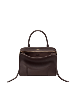 Amazona 180, kleine Tasche aus weichem Kalbsleder - Braun
