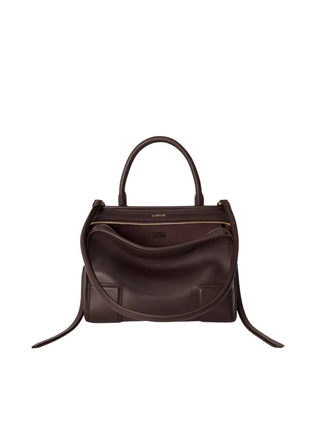 Amazona 180, kleine Tasche aus weichem Kalbsleder - Braun