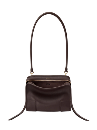 Amazona 180, kleine Tasche aus weichem Kalbsleder - Braun