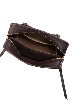 Amazona 180, kleine Tasche aus weichem Kalbsleder - Braun