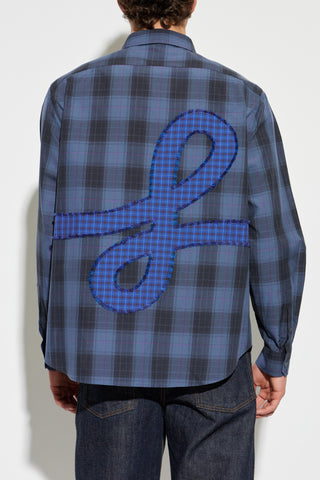 Hemd aus Baumwolle - Blau