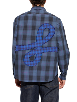 Hemd aus Baumwolle - Blau