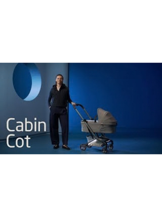 Cabin Cot Babywanne - Black Onyx