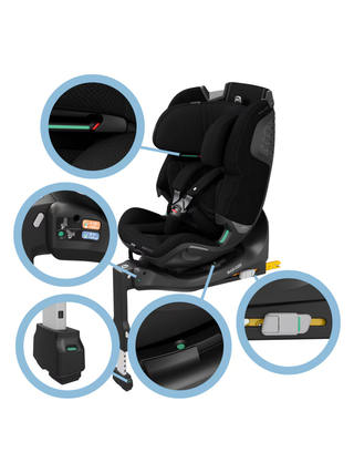 Emerald 360 Pro Kindersitz - Authentic Black