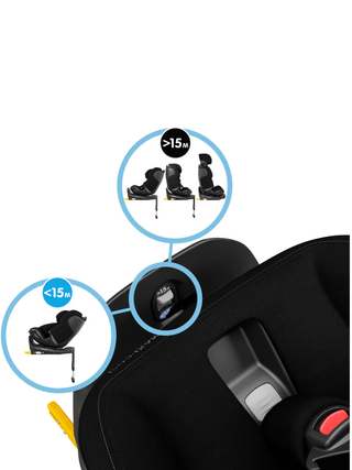 Emerald 360 Pro Kindersitz - Authentic Black