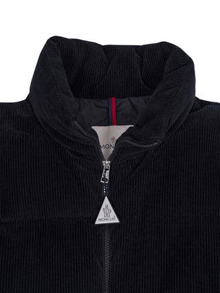 Esparron Daunenjacke aus Cord in Dunkelblau