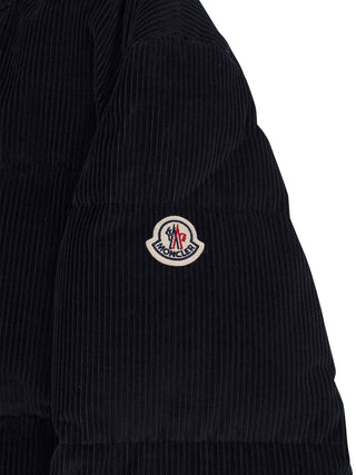 Esparron Daunenjacke aus Cord in Dunkelblau