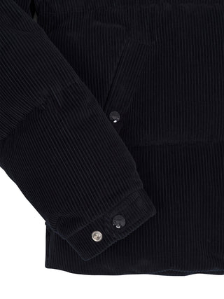 Esparron Daunenjacke aus Cord in Dunkelblau