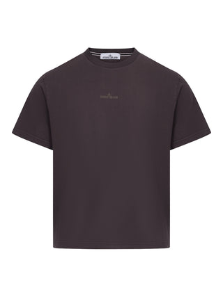 T-Shirt mit Logo-Schriftzug