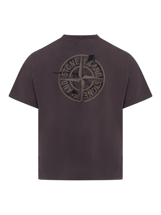 T-Shirt mit Logo-Schriftzug