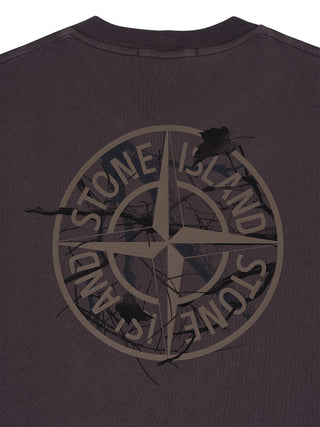 T-Shirt mit Logo-Schriftzug