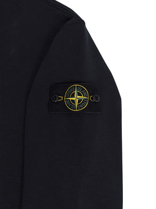 Langarm Poloshirt in Dunkelblau