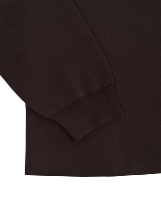 Anagram Pullover aus einer Baumwollmischung mit Tasche