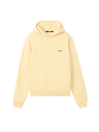 Gros Grain Hoodie Beige