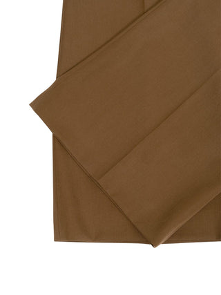 Klassische Stoffhose in Braun