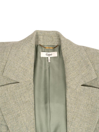 Sakkojacke aus Wolle