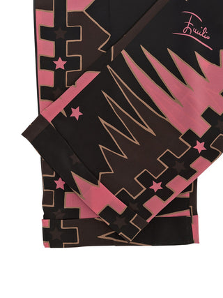 Valdimontone Print Seiden-Hose