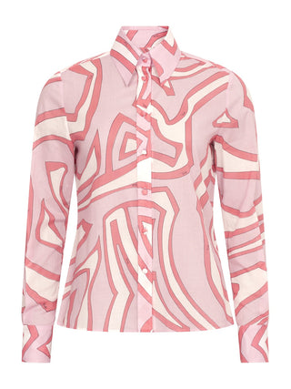 Labirinto Print Muslin Shirt