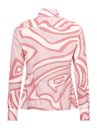Labirinto Print Muslin Shirt