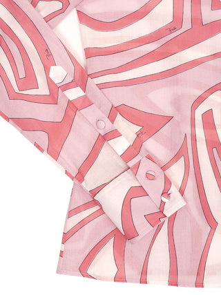 Labirinto Print Muslin Shirt