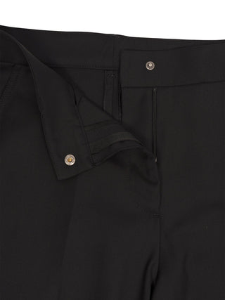 Schwarze Stoffhose