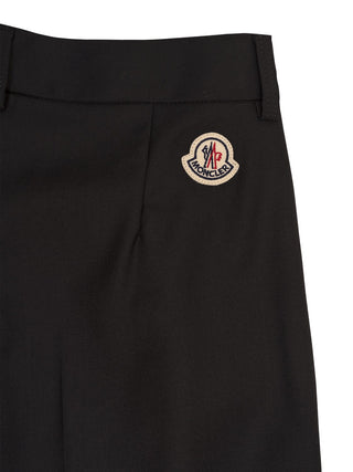 Schwarze Stoffhose